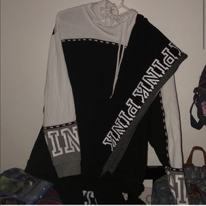 Victoria’s Secret Pink Sweatshirt/Legging Outfit